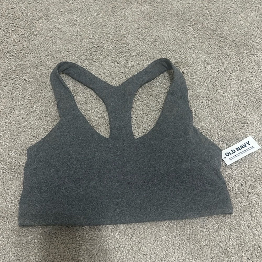 Old Navy Gray Sports Bra